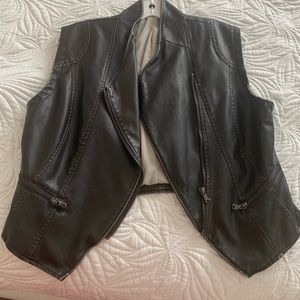 Free People Biker Vest